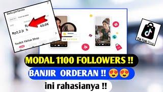 MODAL 1100 FOLLOWERS TIKTOK AFFILIATE ! BANJIR ORDERAN GMV LUMAYAN MODAL KONSISTEN UPLOAD