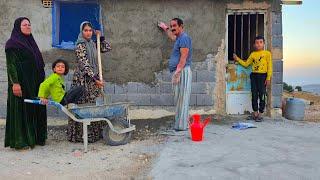 Building a dream nomadic hut with love by the Hassan family