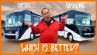 Class A Gas Motorhome or Class A Diesel Motorhome?