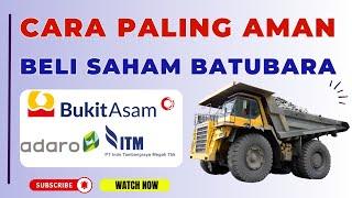 CARA AMAN DAN NYAMAN BELI SAHAM BATUBARA