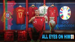 All eyes on Cristiano Ronaldo Portugal EURO 2024 WhatsApp Status Video 4K UHD