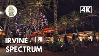 [4K] Irvine Spectrum Center, Outdoor Mall Irvine California 2022