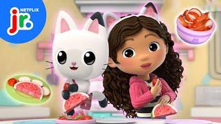 Gabby's Cat-tastic Summer Snacks!  Gabby's Dollhouse | Netflix Jr