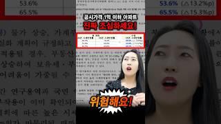 공시가격 1억 이하 소액 아파트 '이 것' 모르면 수천만원 날려요!ㅣ월세모닝콜TV 세연쌤