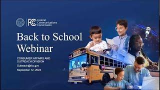 Back-to-School Webinar