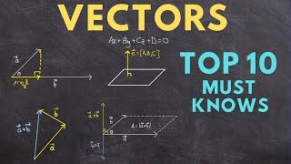 VECTORS  Top 10 Must Knows (ultimate study guide)