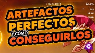 Artefactos *PERFECTOS* Guia - Genshin Impact