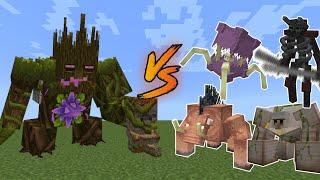 Jungle Abomination vs. Mutant Mobs | Minecraft