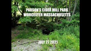 Parson's Cider Mill Park and Robert Goddard Memorial - Worcester Massachusetts Walking Trail