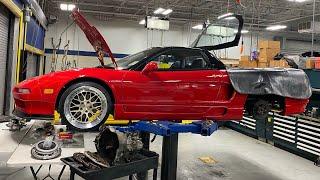 Eddie's 1993 Acura NSX NA1 - Brand New Science of Speed Clutch Installation (Episode 2)