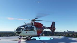 Flying a Full Flight - H145 HEMS Missions in Cleveland! - MSFS 2020