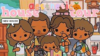  AESTHETIC HOUSE TOUR! *BIG FAMILY* Toca Boca Roleplay  #tocaboca