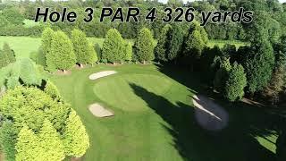 Front 9 holes of Wergs Golf Club