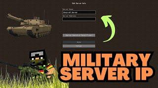 Minecraft Military Server IP Address