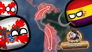 Exiled Carlists unite Hispanic America?? Hoi4 | RT56