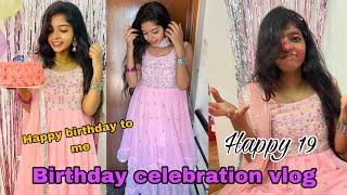 Birthday celebration vlog | Happy birthday to me | Happy 19 | #miss_miracle #charusmonoact