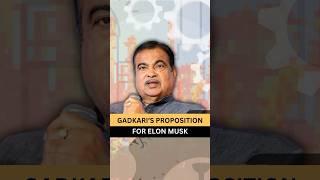 Gadkari’s proposition for Elon Musk | #india #ev #nitingadkari