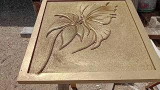 Wall Art Canvas # MDF Wall Art Canvas #CNC Router work