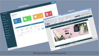 Ecommerce Website with Source code || Admin Panel || PHP MySQL || Step by Step In Hindi || Website |