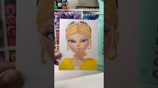 Drawing Chloe using Cupixel #miraculousladybug