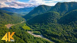 7 HRS Incredible Nature of Caucasus from Above and from Earth - 4K Nature Relax