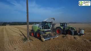 Ensilage de paille ETA Marteil 100% CLAAS