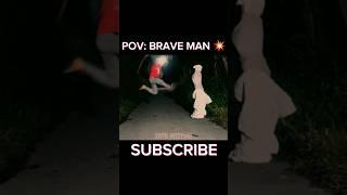 POV: BRAVE MAN  VS GHOST  | Hanuman | #ghost #bhoot #hanumanji #comedy #trending #shorts #shreeram