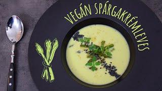 Spárgakrémleves - tejmentes, gluténmentes, vegán recept