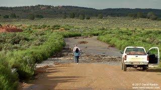 Johnson Canyon Flash Flood, July 28th 2017