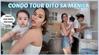 CONDO TOUR DITO SA MANILA! DITO MUNA KAMI TITIRA  | PINAS VLOG 