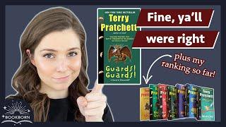 Guards! Guards! by Terry Pratchett | A book review (and ranking of Discworld so far)