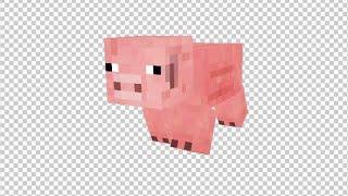 How to kill a Minecraft pig (works 10000%)