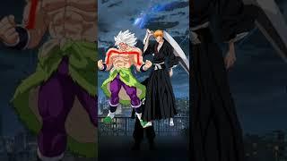 Who is stronger // Omni God Broly vs Anime // #shorts #dbz