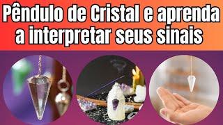 Conheça o poder mágico do Pêndulo de Cristal e seus significados ocultos.