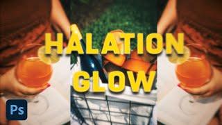 How to add GLOW & HALATION - Adobe Photoshop Tutorial (4K)