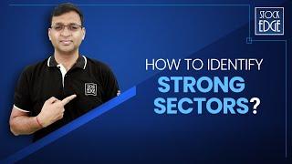 Strong Sector Identification using StockEdge | Your Stock Market Edge - 3 | #SelfIsSmart