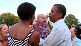 Obama Makes Baby Stop Crying