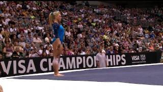 Samantha Peszek - Floor Exercise - 2009 Visa Championships - Women - Day 1