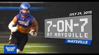 HS Football: Maysville 7-on-7 [7/29/15]