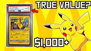 2021 McDonald's Pikachu Promo PSA 10 True Value? $1,000? $17,000? What's realistic?