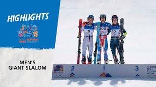 JWSC Tarvisio 2025 - Men Giant Slalom Highlights | FIS Alpine