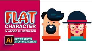 Flat Character in Adobe Illustrator