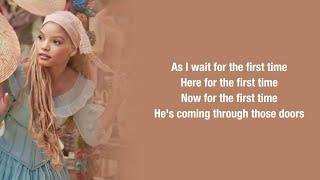 Halle Bailey - For The First Time (Lyrics) [The Little Mermaid]