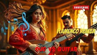 Oud vs Guitar | Flamenco Rumba and Arab Music Fusion | Mediterranean World Music Mix