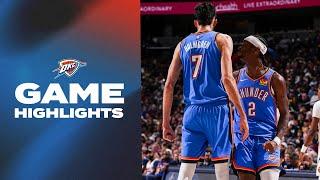 OKC Thunder at Denver Nuggets | Game Highlights | October 24, 2024