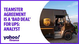 Teamster agreement is a 'bad deal' for UPS: Analyst