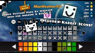 ¡THIS IS THE COOLEST TEXTURE PACK! FNM04 TEXTURE PACK BY ICEDCAVE // Geometry Dash 2.11