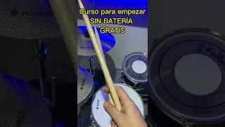 Empezar a aprender batería SIN BATERÍA 