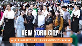 NY&NJ Mimang Lhakar Gorshey 9.18.24  | ལྷག་དཀར་སྒོར་གཞས།  | Tibetan Circle Dance | #NYTibetanGorshey