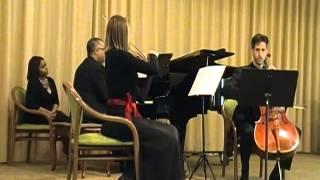 Oblivion, Piano trío arrangement, by A. Piazzolla, Angel Daniel Mattos, pianist
